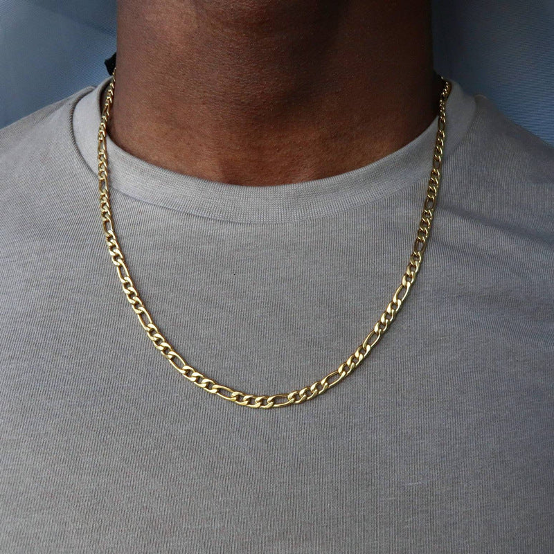 Collier long pour homme - Accessoire de mode élégant et tendance