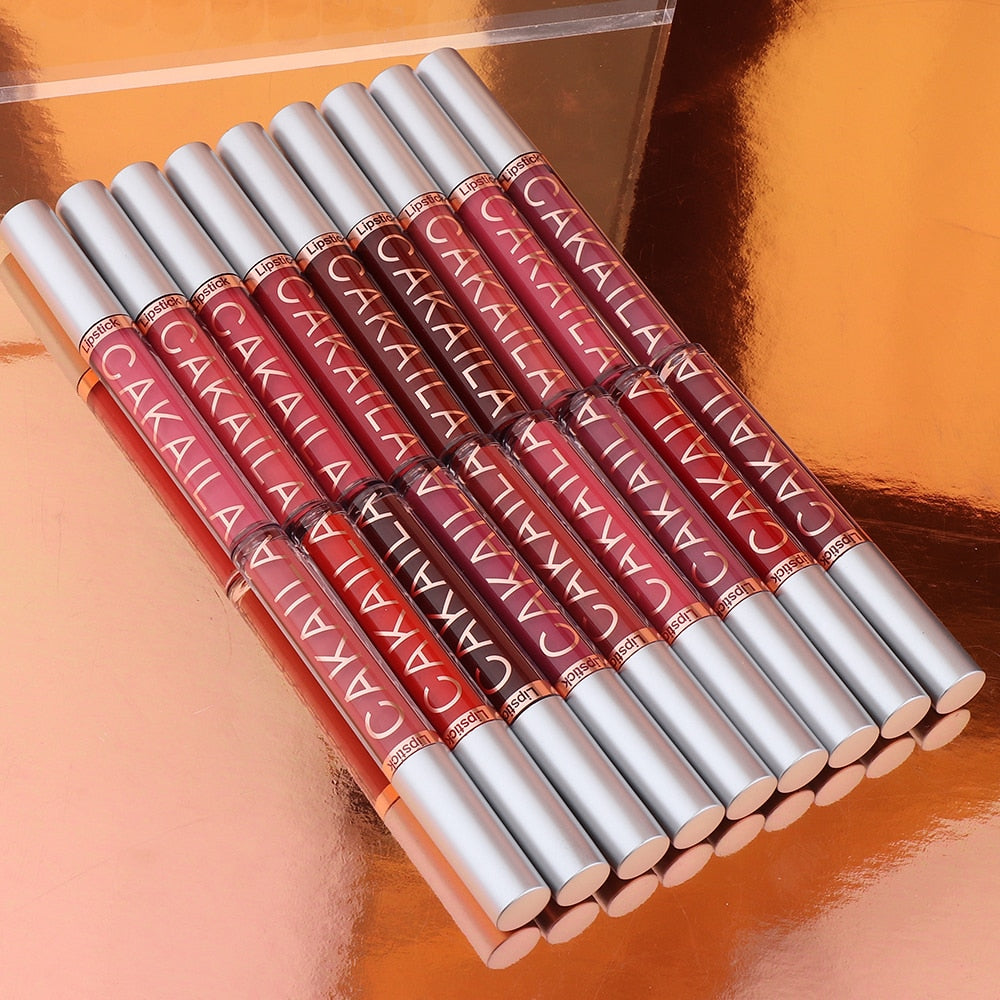 Rouge à Lèvres Liquide 18 Couleurs 256 - Maquillage Bon Marché Longue Durée - Sexy Rose Nu En Vrac