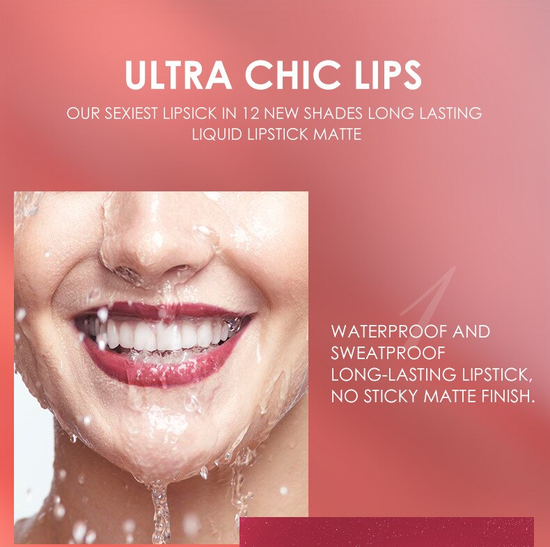 Ensemble Jules Liner - Gloss à Lèvres Velours pour Femme - Crayon Lisse - Beauté Sexy - Nude Imperméable Longue Durée - Cosmétique 12 Pièces