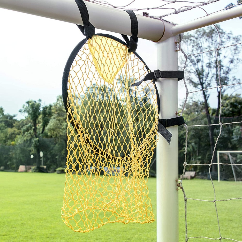 Équipement d'entraînement de soccer - Filet d'entraînement de tir de football - But de soccer pour jeunes - Pratique de coup franc - Topshot de soccer