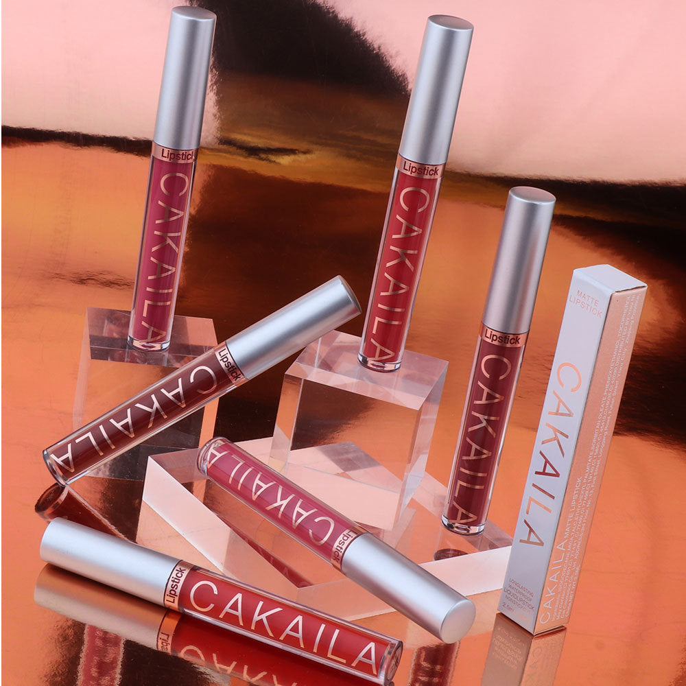 Rouge à Lèvres Liquide 18 Couleurs 256 - Maquillage Bon Marché Longue Durée - Sexy Rose Nu En Vrac