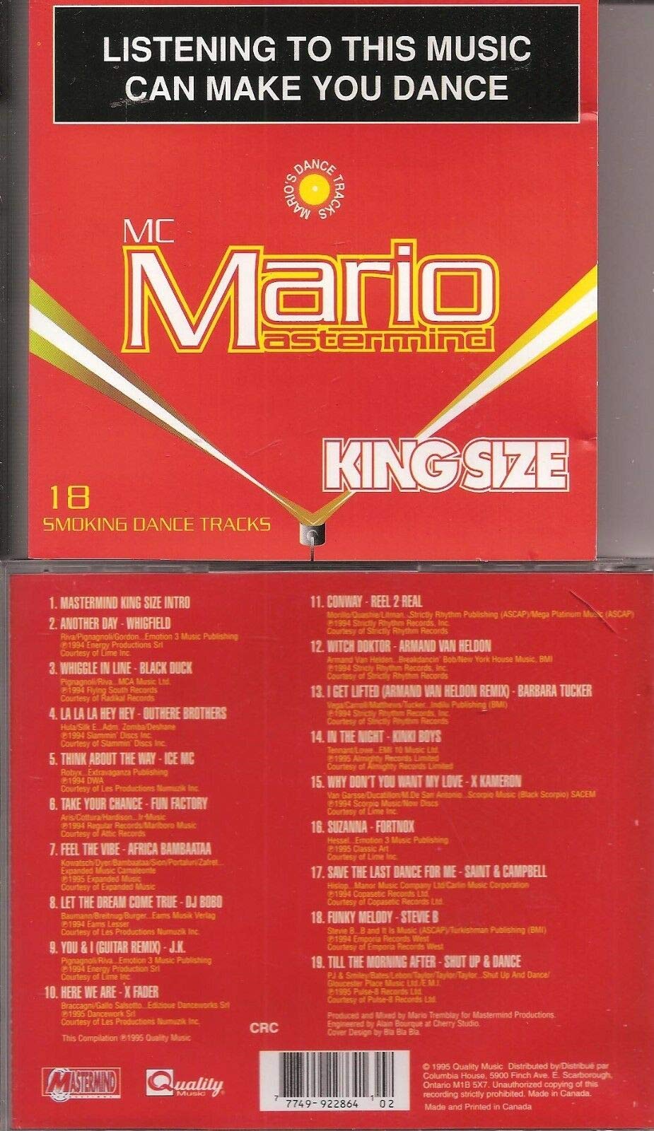 MC Mario Mastermind - King Size
