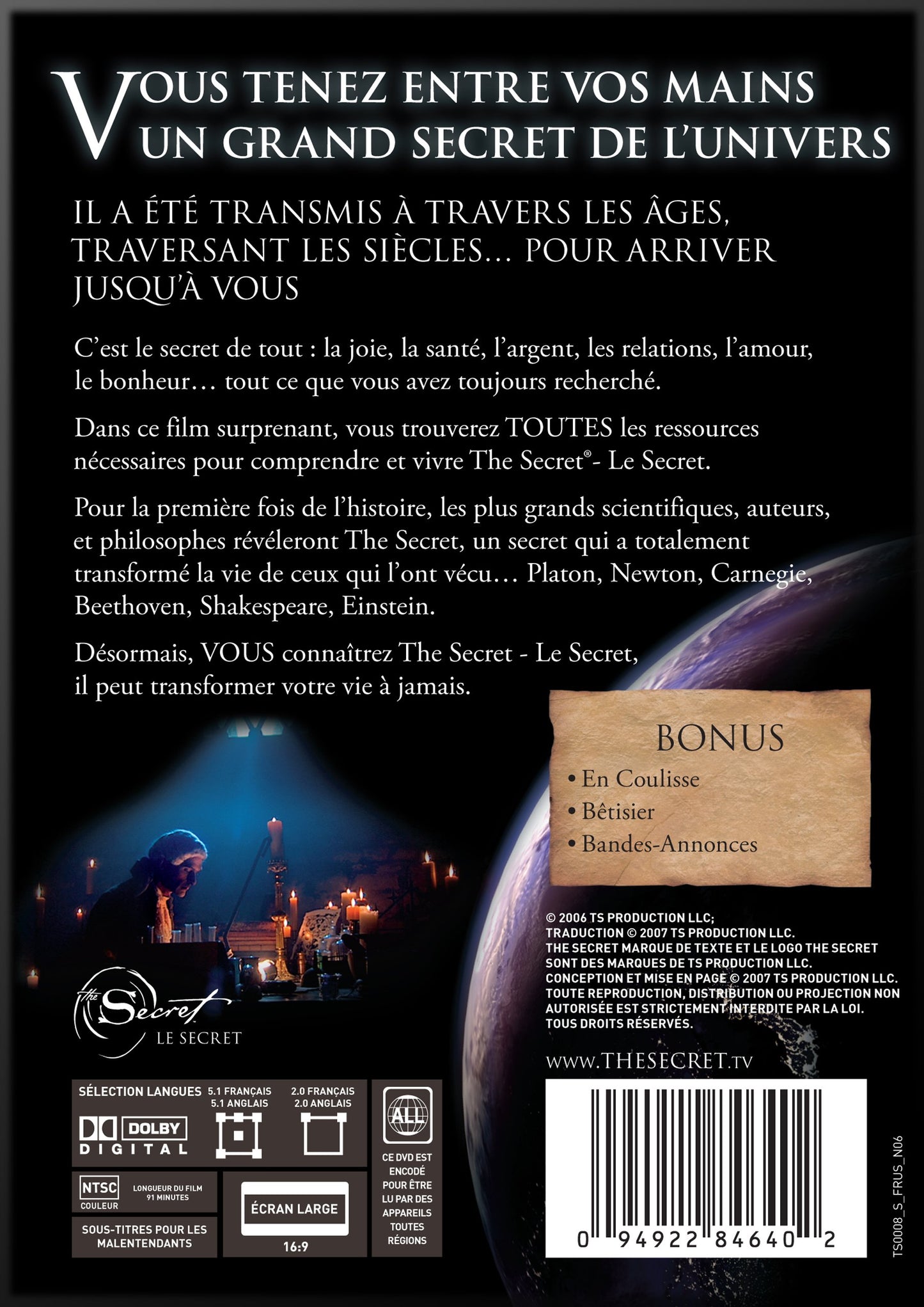 Le Secret (v.f. de The Secret) (Version française)