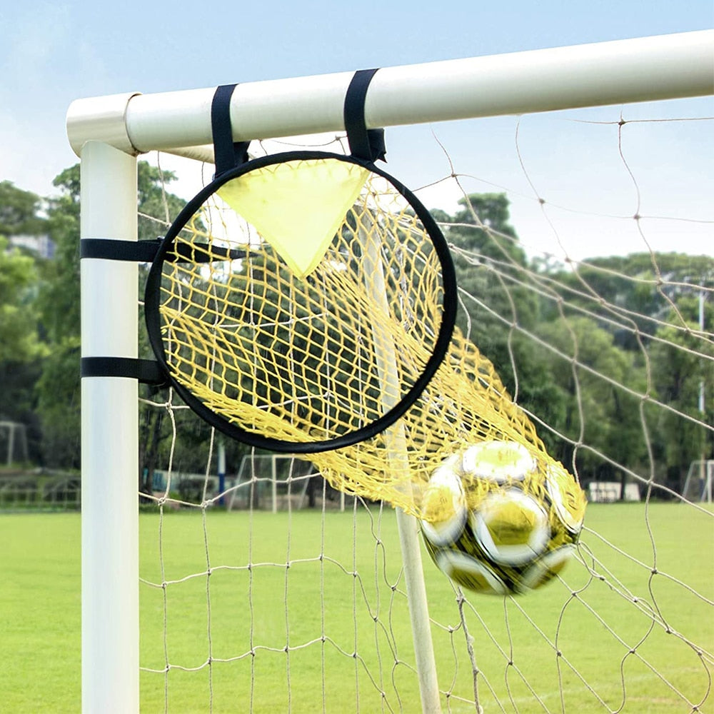 Équipement d'entraînement de soccer - Filet d'entraînement de tir de football - But de soccer pour jeunes - Pratique de coup franc - Topshot de soccer