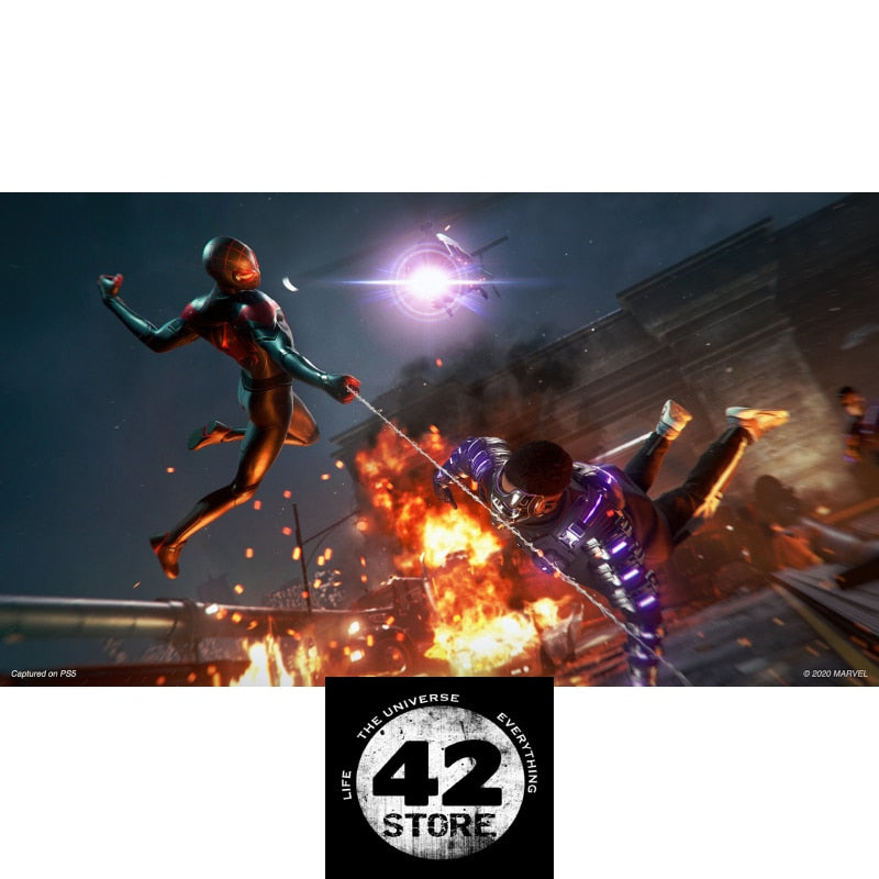 "Spiderman Miles Morales - Jeu original pour PlayStation 5 (PS5) - Plongez dans l'action !