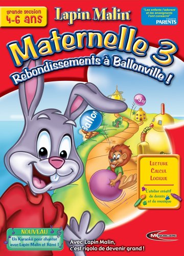 LAPIN MALIN : MATERNELLE 3 + KARAOKÉ 4-6 Ans (Rebondissement À Ballonville) (vf)