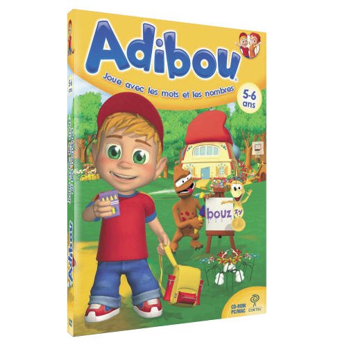 Adibou joue avec les mots et les nombres 5-6 ans (vf - French software)