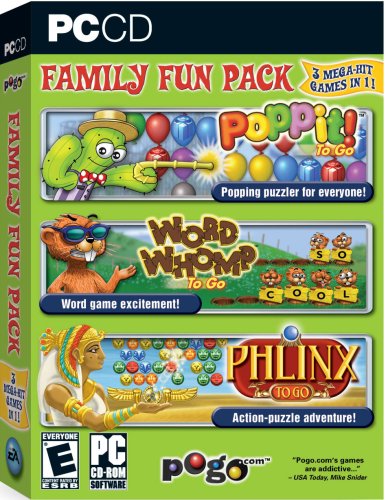 Pogo.com Family Fun Pack: Poppit! To Go / Word Whomp to Go / Phlinx to Go [Wi...