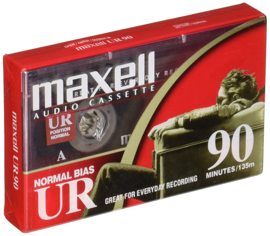 MAXELL 108510 Normal-Bias Cassette Tapes (Single)