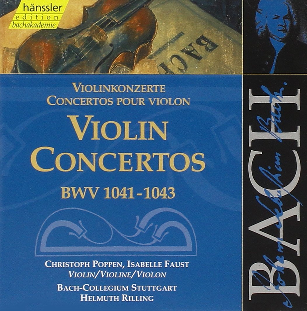 Violin Concertos Bwv1041-