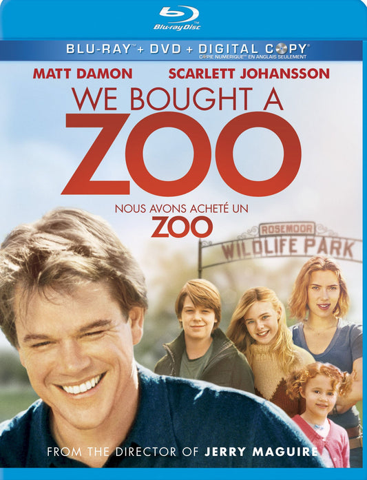 We Bought a Zoo (Blu-ray + DVD + Digital Copy) (Bilingual)