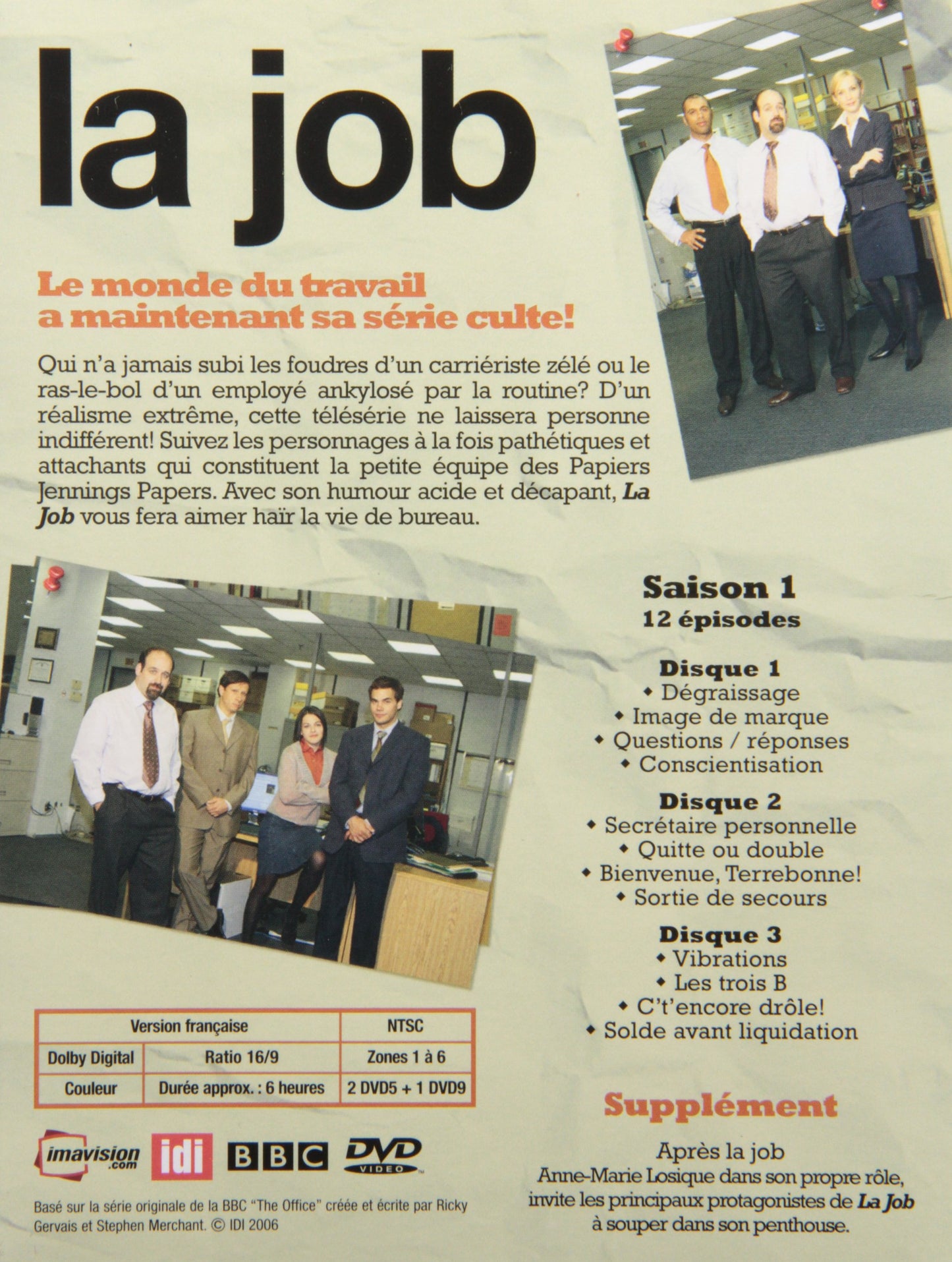 Job, La (3DVD) (Version française)