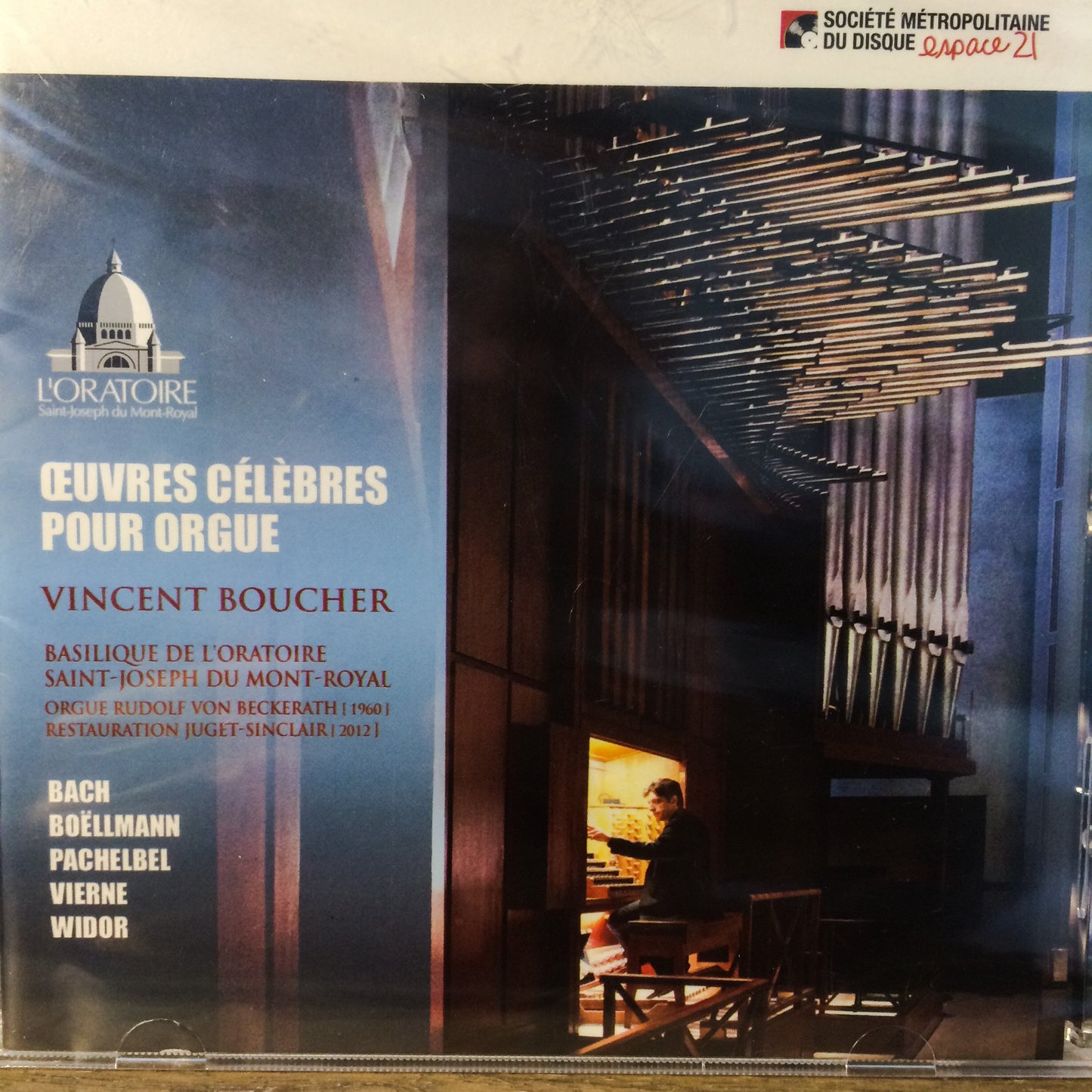 Vincent Boucher/ Oeuvres Celebres Pour Orgue