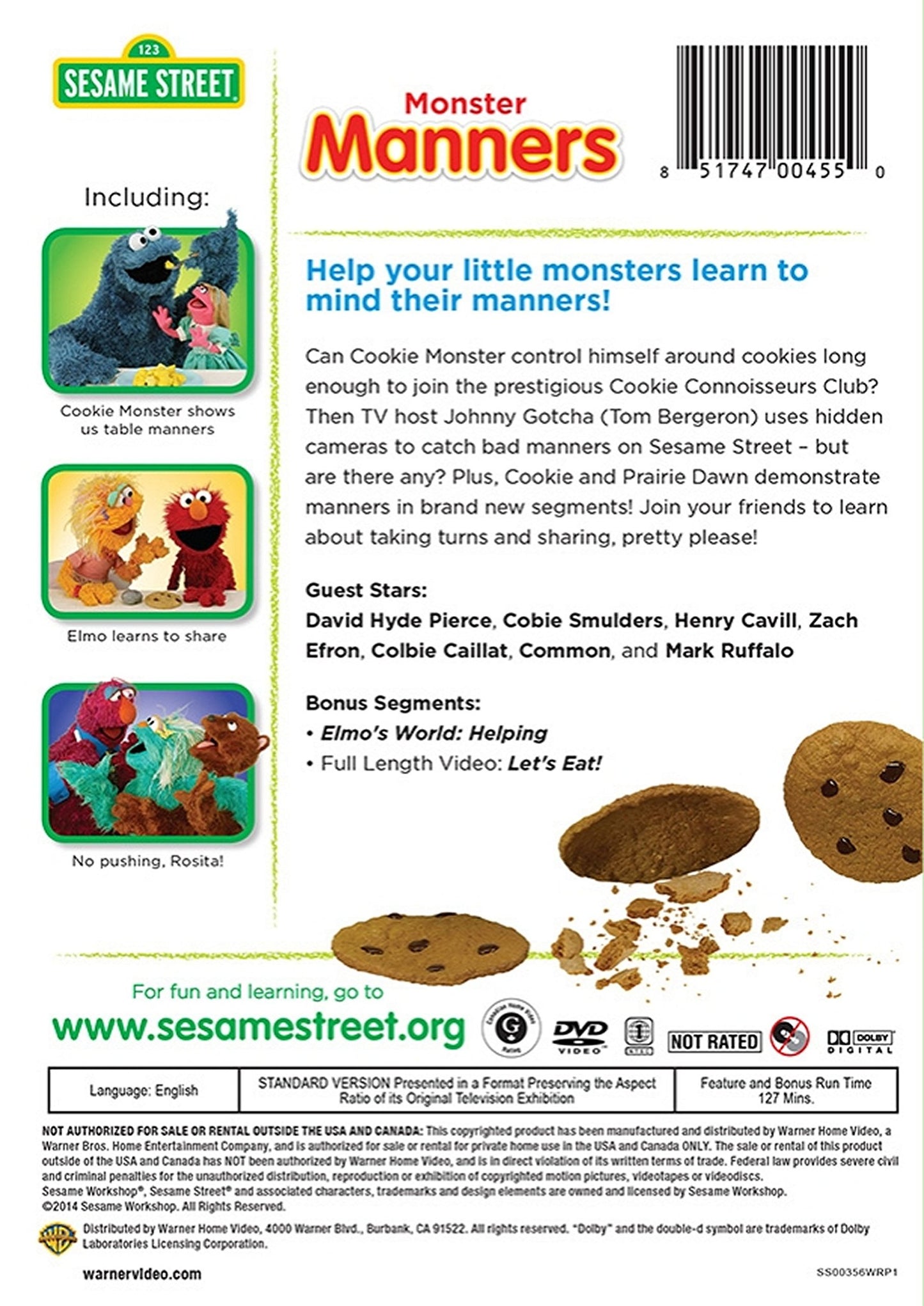 Sesame Street: Monster Manners