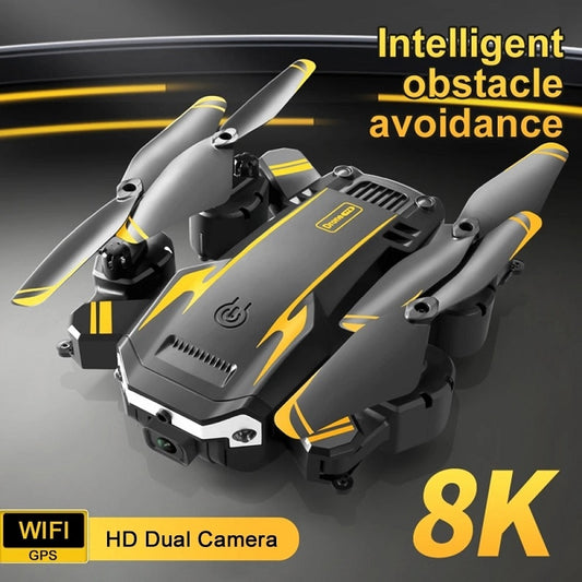 Découvrez le Nouveau Drone 6K 5G GPS avec Caméra Professionnelle HD pour la Photographie Aérienne - Drone à Évitement d'Obstacles - Hélicoptère Quadrirotor RC avec Portée de Contrôle de 5000M